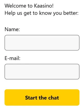 Contact opnemen met de klantenservice van Kaasino Casino 